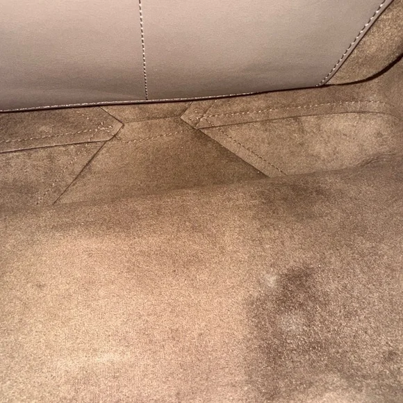 Michael Kors Pebbled Leather Brown/Tan Backpack-EUC - Picture 5 of 10